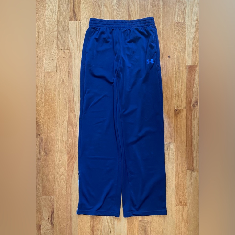 Blue Under Armour sweatpants